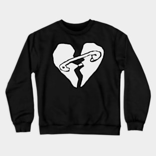 Pinned Heart Crewneck Sweatshirt